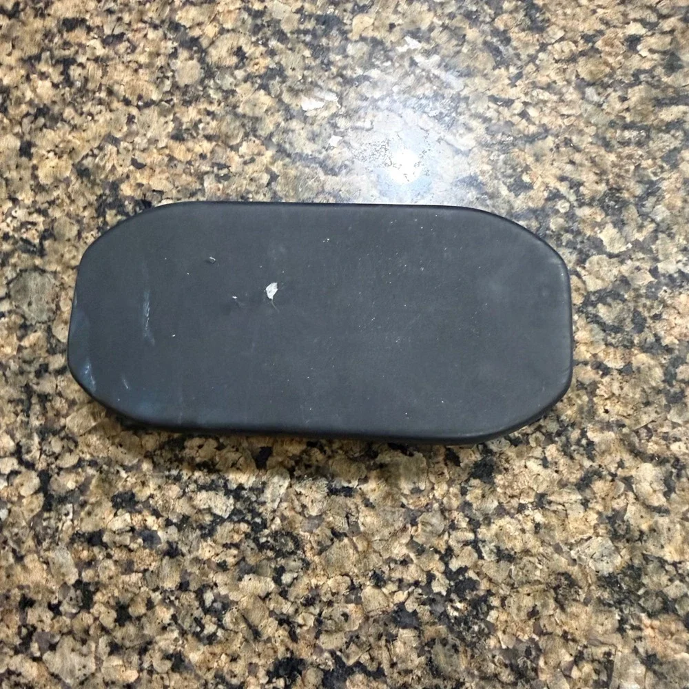 Haven Fits Over Clip On‎ Sunglasses Rectangular Black Lenses with Hard Case
